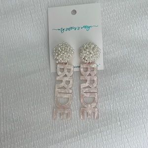 Bride earrings